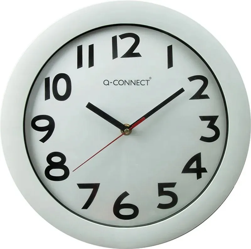 zegar-scienny-q-connect-budapest-30cm-bialy