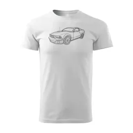 koszulka-motoryzacyjna-z-fordem-mustangiem-ford-mustang-meska-biala-regular