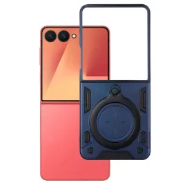 etui-do-samsung-galaxy-z-flip7-case-pokrowiec-pancerne-magnetic-granatowe