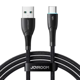 kabel-przewod-starry-series-usb-a-usb-c-3a-1m-czarny