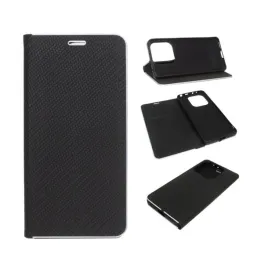 etui-do-xiaomi-redmi-note-14-4g-flip-vennus-czarne-carbon-pokrowiec-obudowa