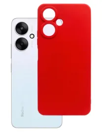 etui-do-xiaomi-redmi-13c-5g-case-pokrowiec-nakladka-silicon-case-czerwone
