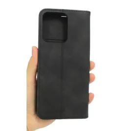 etui-smart-retro-lite-do-xiaomi-redmi-13c-poco-c65-pokrowiec-obudowa-czarne