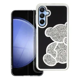 etui-do-samsung-galaxy-a16-4g-5g-teddy-bear-srebrne-pokrowiec-obudowa-case