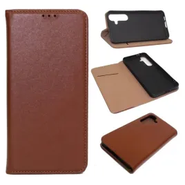 etui-do-samsung-s24-fe-5g-s721-smart-pro-leather-brazowe-pokrowiec-obudowa