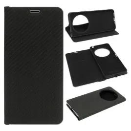 etui-do-xiaomi-redmi-14c-i-poco-c75-case-obudowa-flip-vennus-czarne-carbon