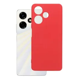 etui-do-infinix-hot-30-x6831-silicon-case-czerwony-matt-pokrowiec-obudowa