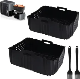 silikonowe-formy-do-frytkownicy-beztluszczowej-blacha-wkladka-zestaw-2-szt