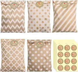 60x-papierowa-torebka-prezentowa-swiateczna-napelnianie-upominek-naklejki