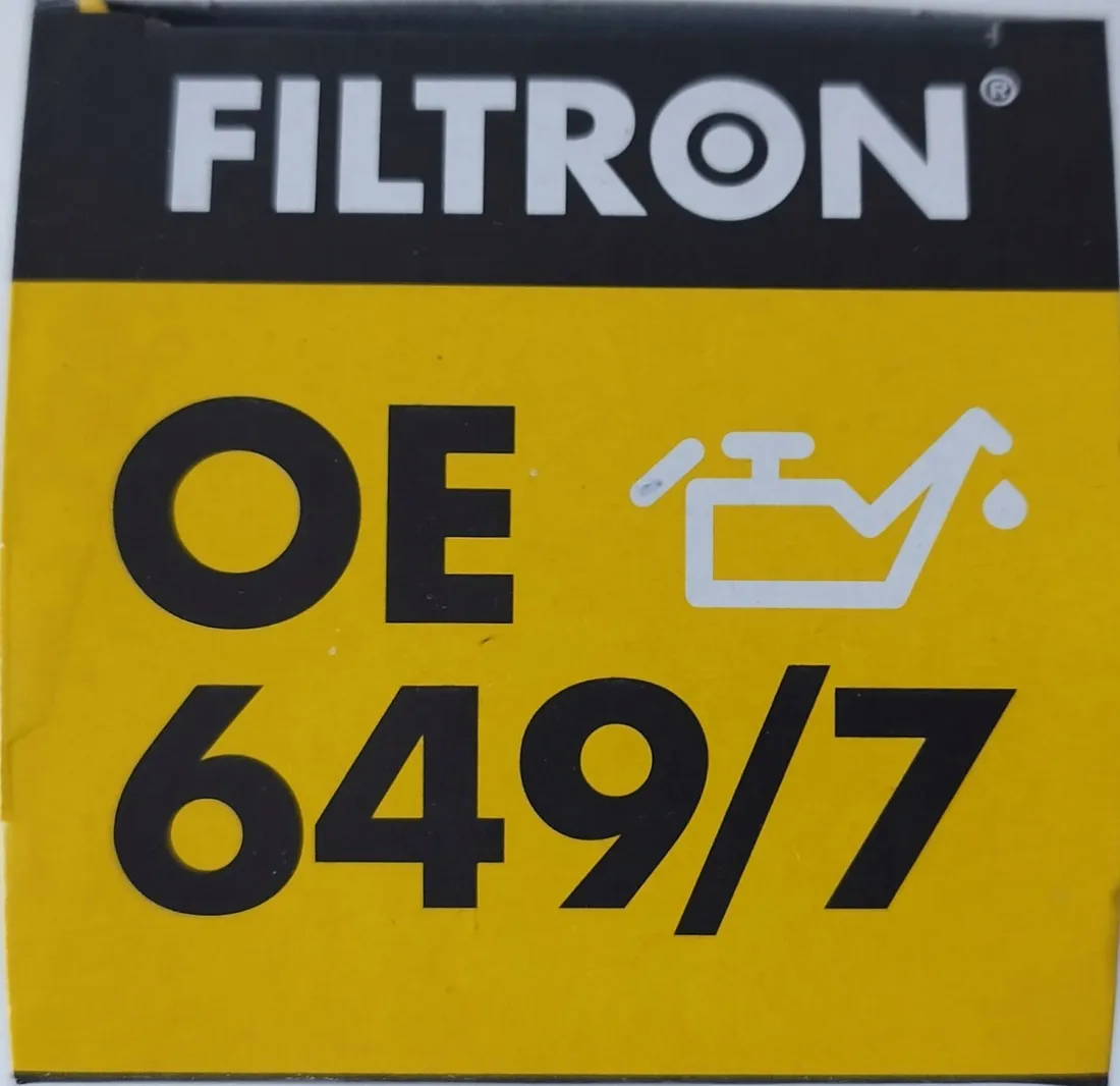 filtr-oleju-filtron-oe649-7-bmw-e81-e87-e46-e90-e60-2-0d-stan-nowy