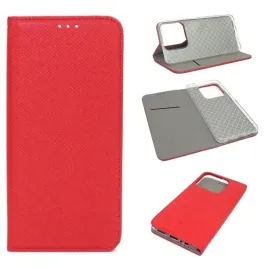 etui-do-realme-c61-c63-note-60-smart-magnet-czerwone-pokrowiec-obudowa-case