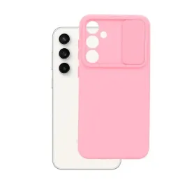 etui-do-samsung-galaxy-s23-fe-5g-s711-silicone-lens-jasnorozowe-pokrowiec