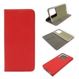 etui-obudowa-pokrowiec-case-do-xiaomi-14-5g-smart-magnet-czerwone-futeral