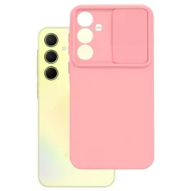 etui-do-samsung-galaxy-a35-5g-a356-case-pokrowiec-silicone-lens-jasnorozowe