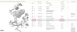 poduszka-skrzyni-biegow-audi-a4-b5-a6-c5-skrzynia-manualna-v6-1szt