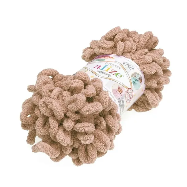 Włóczka dziecięca Alize Puffy nr 262 ciepły beż