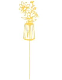 ozdoba-metalowa-na-szpikulcu-kwiaty-w-wazonie-38-cm-dom-ogrod-zolty