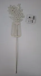 ozdoba-metalowa-na-szpikulcu-kwiaty-w-wazonie-38-cm-dom-ogrod-biala