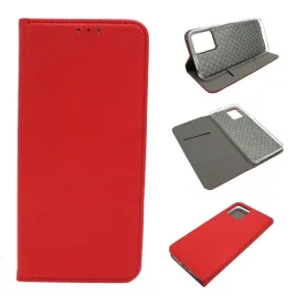 etui-do-motorola-moto-g14-4g-smart-magnet-czerwone-case-pokrowiec-futeral