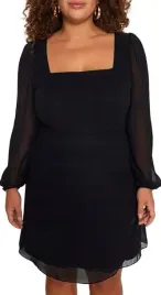 czarna-dopasowana-sukienka-trendyol-xxl