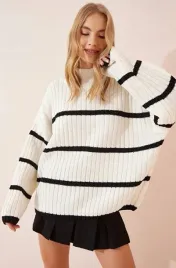 bezowy-sweter-w-paski-happiness-istanbul-m