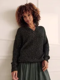 czarny-blyszczacy-sweter-valentina-z-welna-guido-maria-kretschmer-m-l
