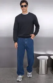 czarna-bluza-meska-trendyol-m