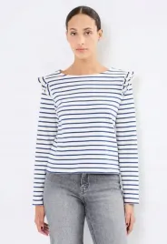 bezowa-bluzka-w-paski-z-guzikami-pcniana-pieces-s