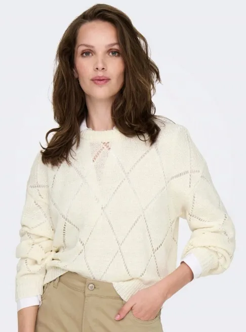 bezowy-przeswitujacy-sweter-only-s-stan-nowy