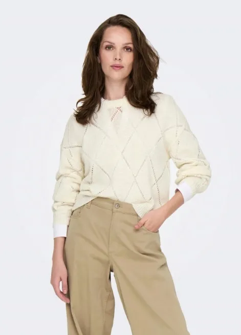 bezowy-przeswitujacy-sweter-only-s-stan-nowy