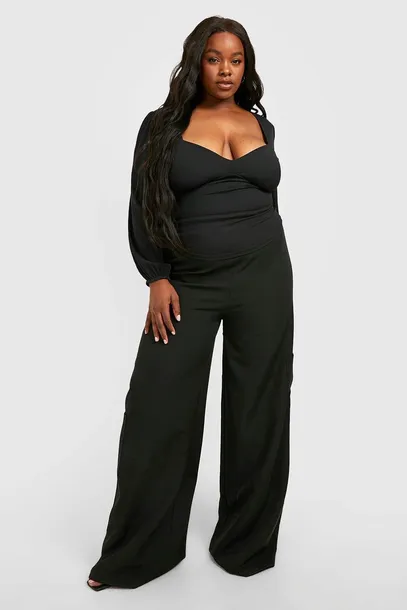 czarny-top-plus-size-boohoo-56-linia-plus-size-duze-rozmiary