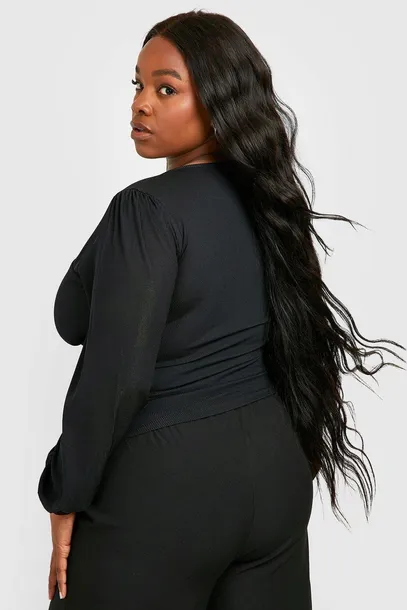 czarny-top-plus-size-boohoo-56-marka-boohoo
