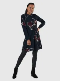 czarna-sukienka-koszulowa-z-paskiem-only-xl