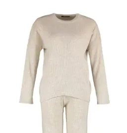 bezowy-dzianinowy-sweter-trendyol-s