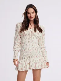 biala-sukienka-mini-w-kwiatki-reserved-l