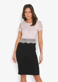 rozowo-czarna-sukienka-z-koronka-bonprix-xxl