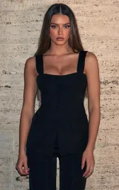 czarna-bluzka-zapinana-na-guziki-prettylittlething-xxl