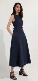 granatowa-lniana-sukienka-midi-karen-millen-l