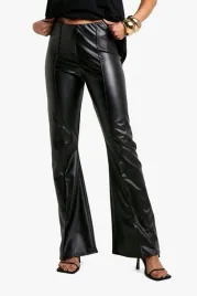 czarne-skorzane-spodnie-boohoo-xs