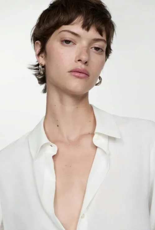 biala-koszula-camisa-mango-xl