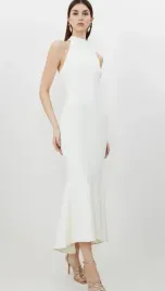 kremowa-sukienka-dopasowana-midi-karen-millen-xxl