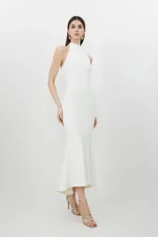 kremowa-dopasowana-sukienka-midi-karen-millen-m