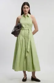 zielona-bawelniana-sukienka-koszulowa-karen-millen-m