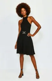 czarna-sukienka-z-paskiem-karen-millen-xs