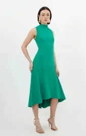 zielona-dopasowana-sukienka-midi-z-asymetrycznym-dolem-karen-millen-s
