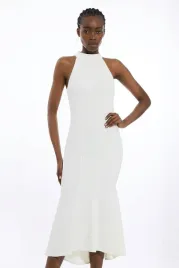 kremowa-dopasowana-sukienka-midi-karen-millen-xs