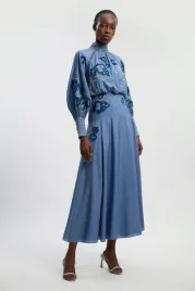 niebieska-sukienka-ze-zdobieniami-karen-millen-xl