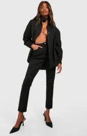 czarne-jeansy-z-przetarciami-boohoo-xl