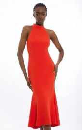 czerwona-dopasowana-sukienka-karen-millen-xl