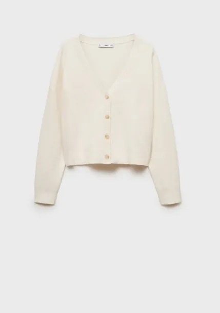 zolty-zapinany-sweter-mango-m-linia-regular